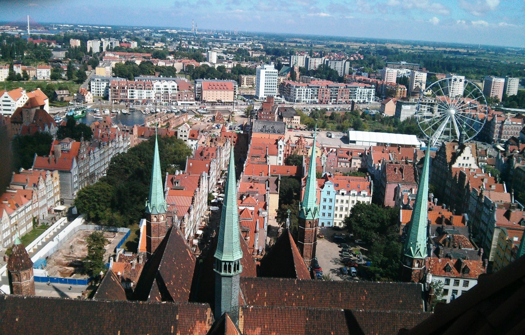 Gdańsk z wieży